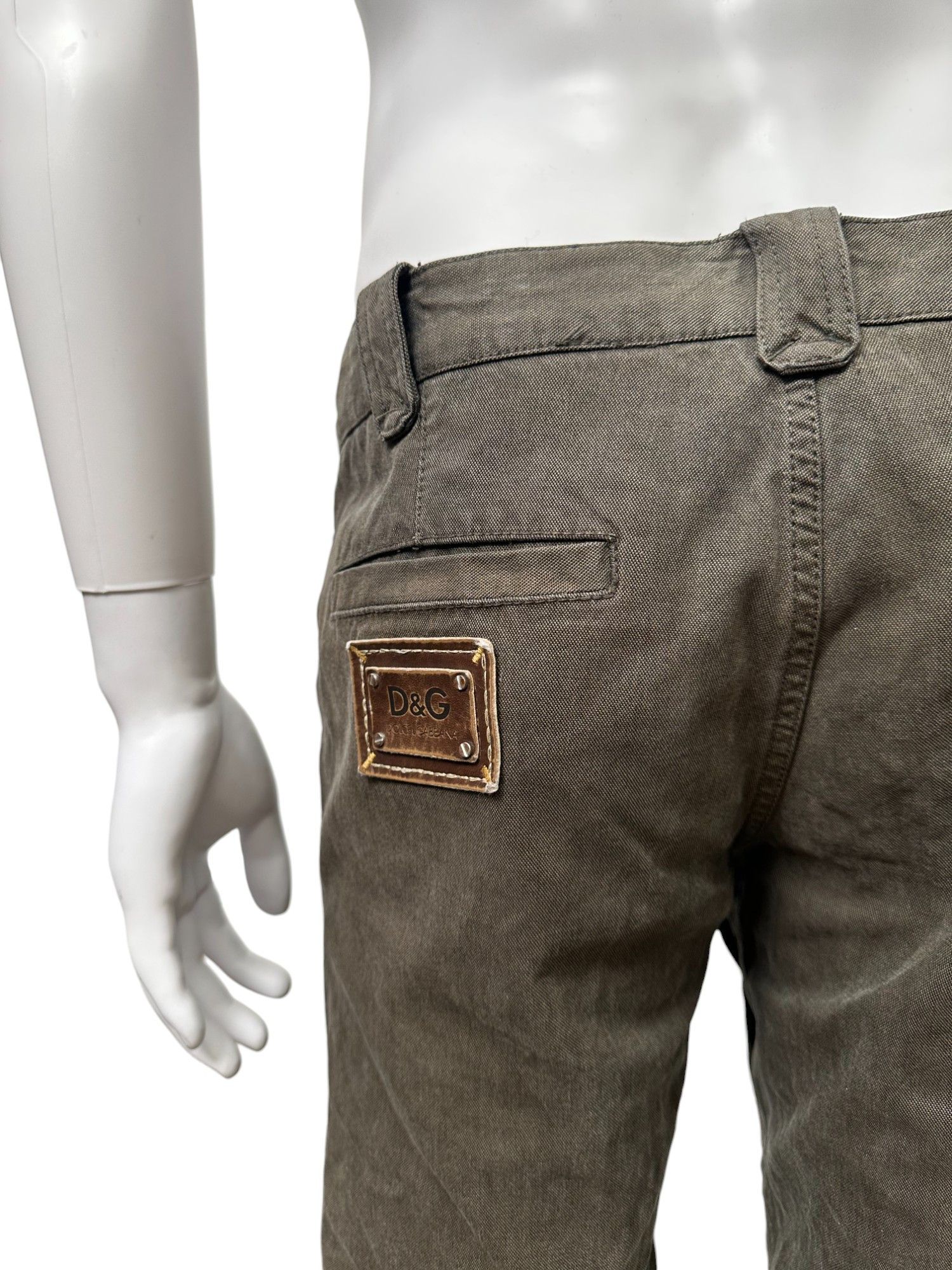 Dolce & Gabbana Early 00's Multipocket Grey Pants Size US 34 / EU 50 - 8 Thumbnail