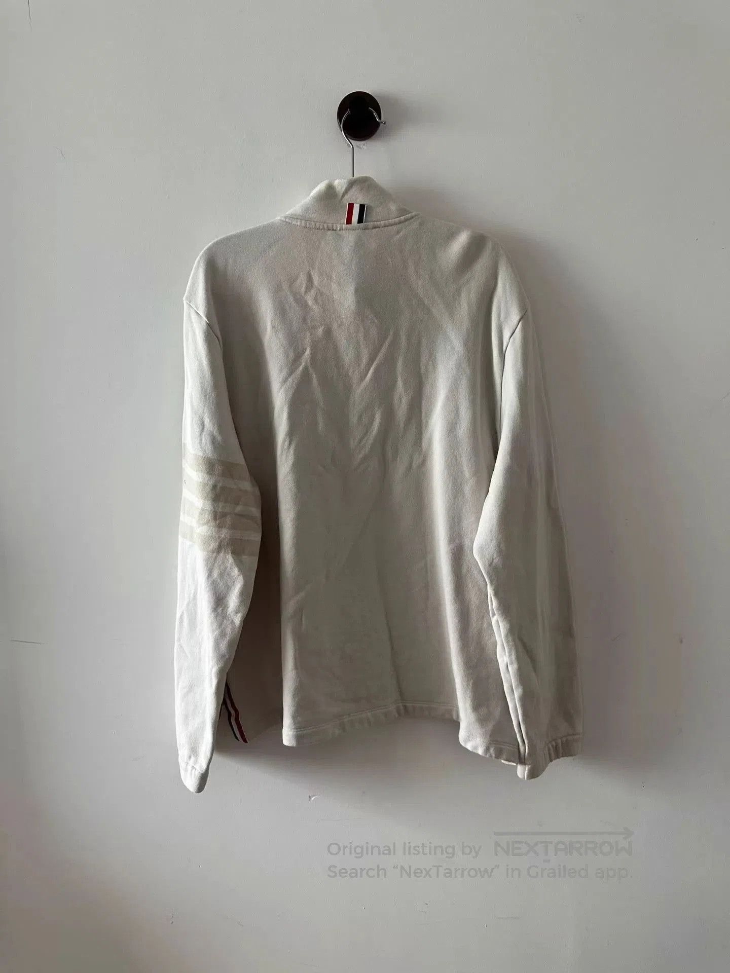 Thom Browne Half-Zip Long Sleeve Sweatshirt, Multi. Size US L / EU 52-54 / 3 - 2 Thumbnail