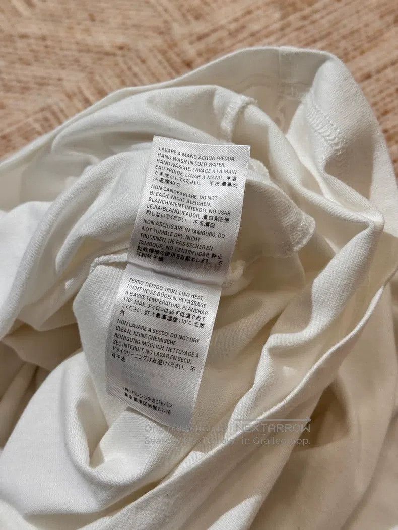 Balenciaga Balenciaga NASA White Short Sleeve - S Size US S / EU 44-46 / 1 - 5 Thumbnail