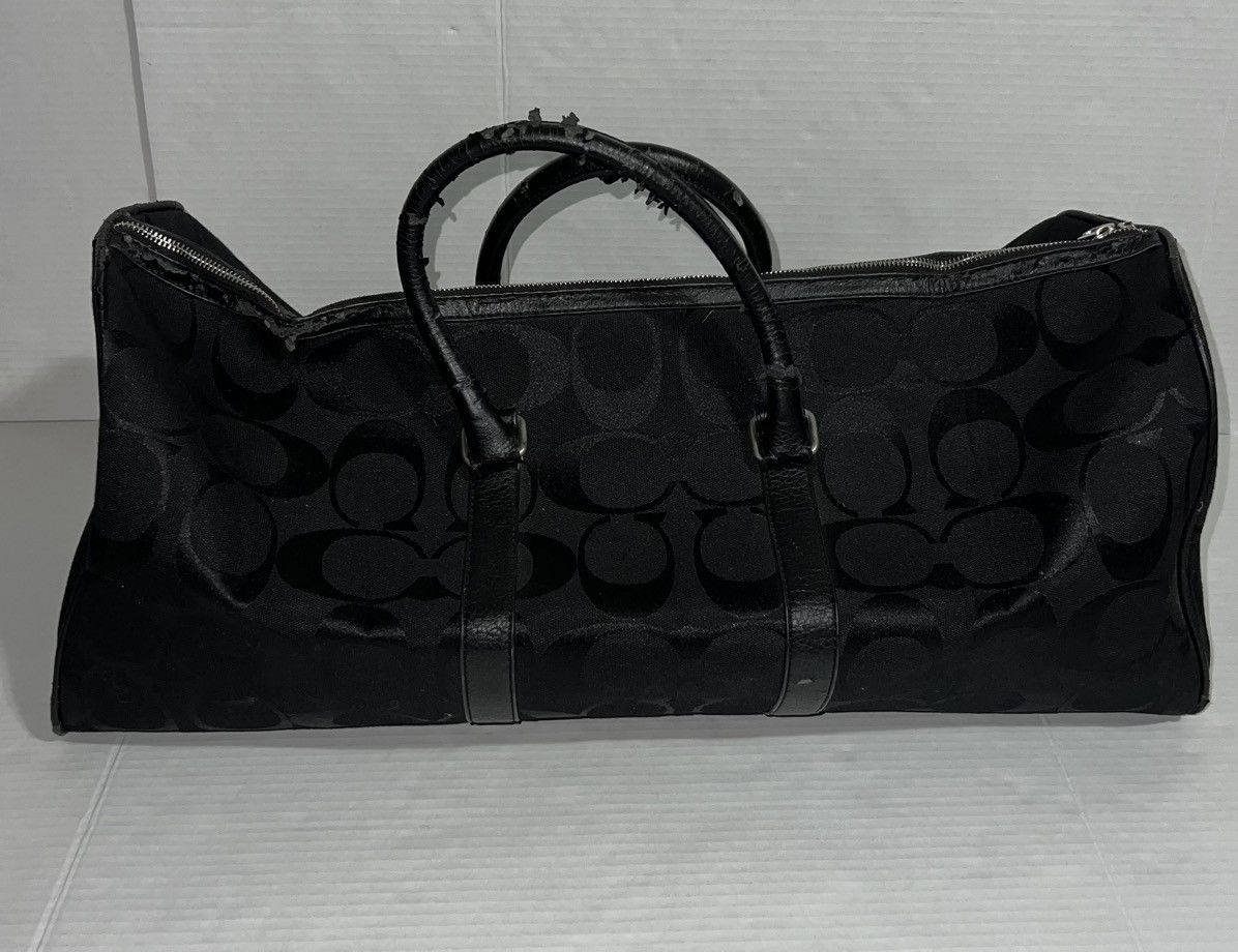 Coach Vintage Coach Jackard Weekender Duffel Canvas Travel Bag Size ONE SIZE - 3 Thumbnail