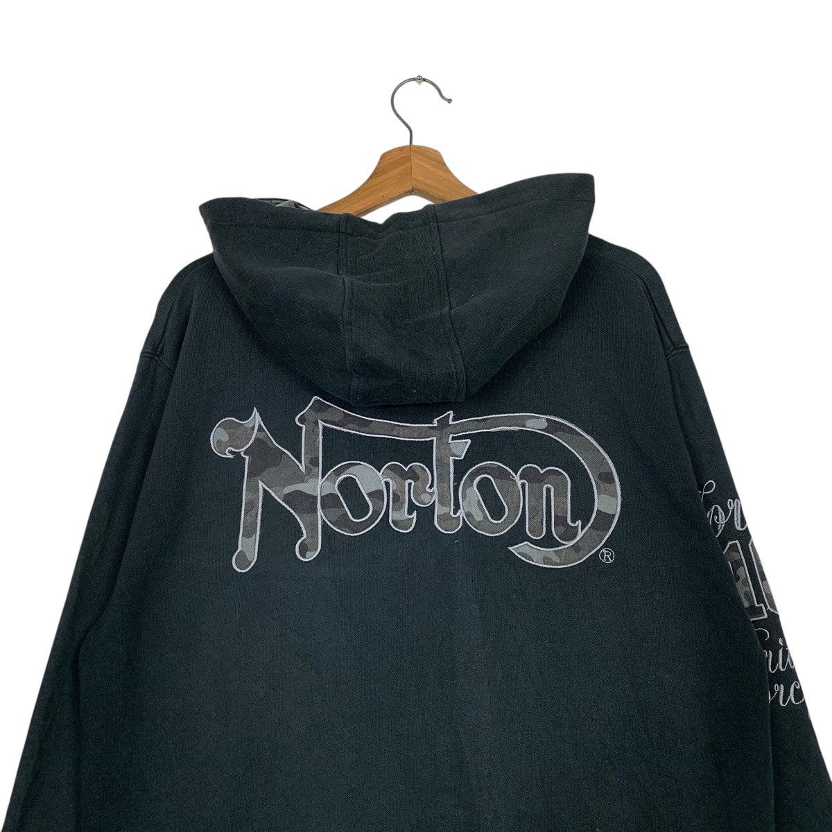 Norton Norton England Zipper Hoodie Size US XXL / EU 58 / 5 - 8 Thumbnail