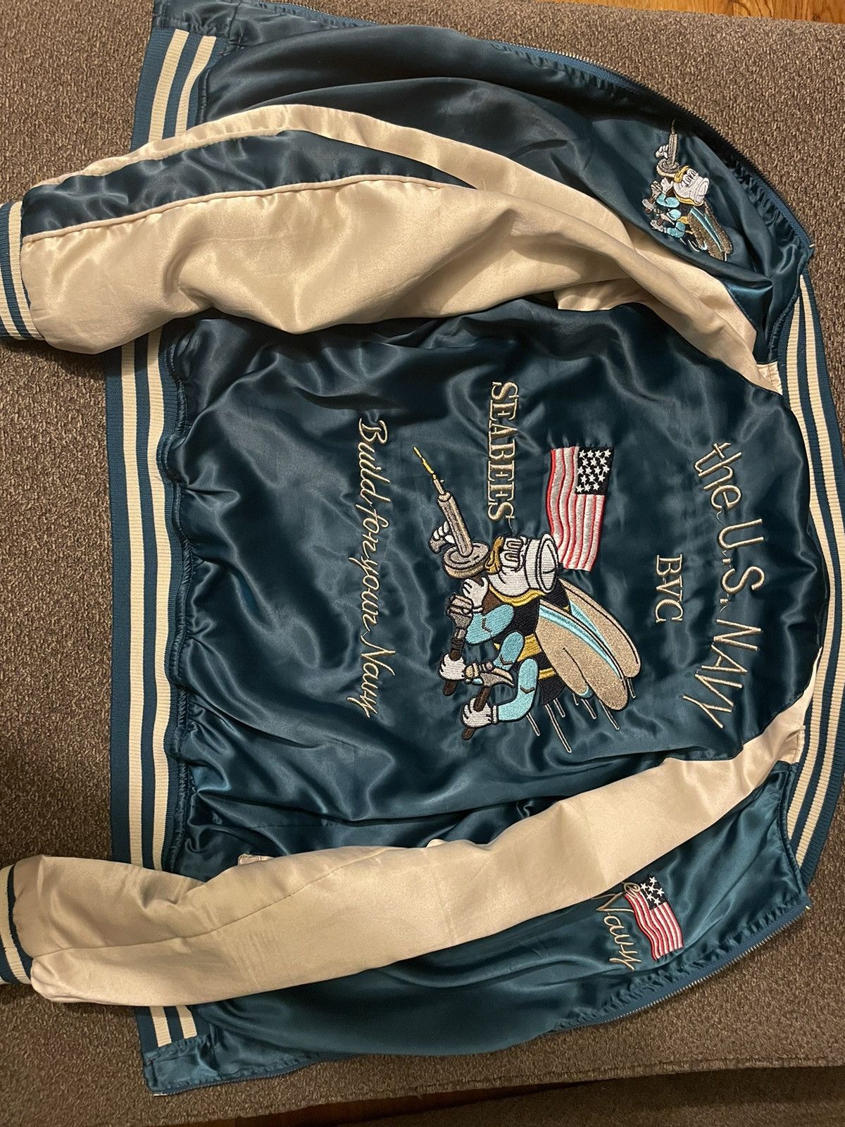 Japanese Brand × Vintage Reversible varsity Japanese Brand Size US XXS / EU 40 - 3 Thumbnail