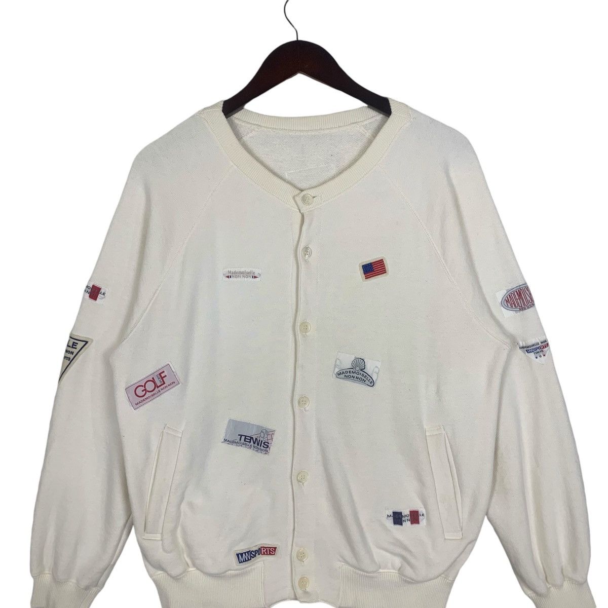 Issey Miyake Madem Moiselle Non Non Issey Miyake Designer Cardigan Size M / US 6-8 / IT 42-44 - 2 Thumbnail
