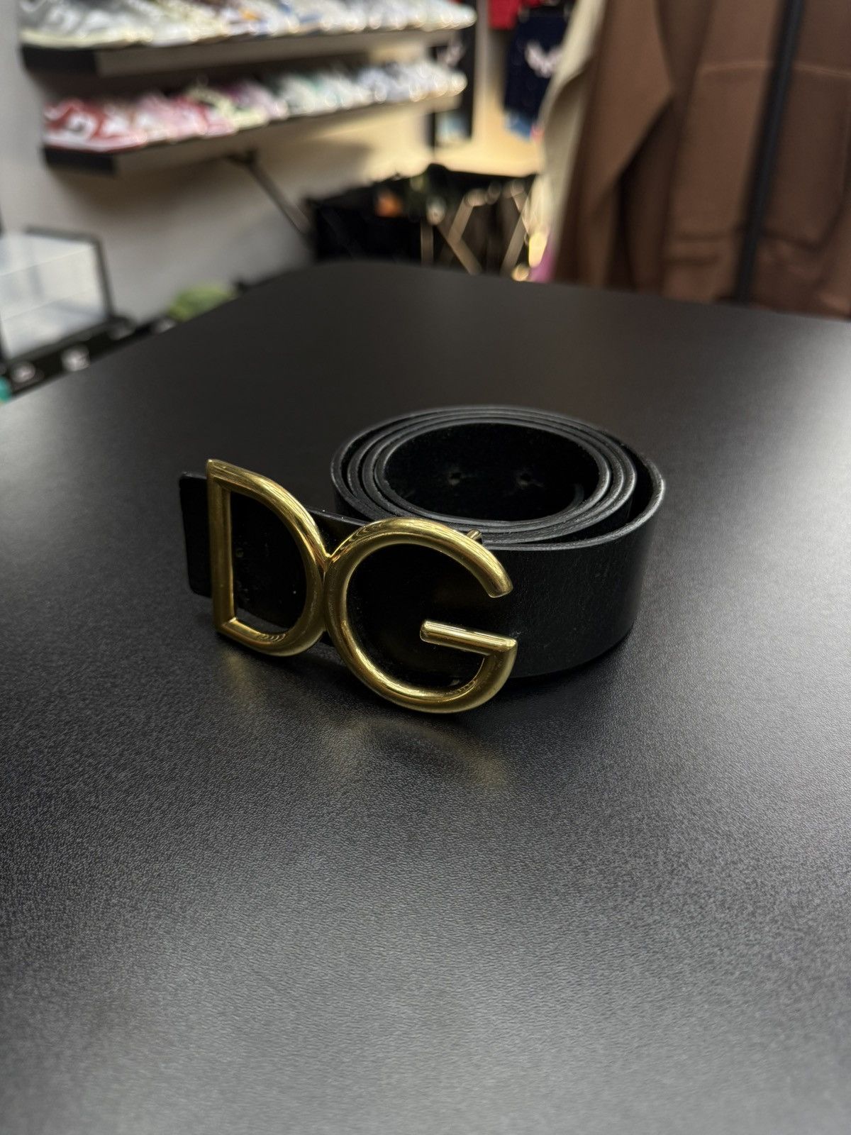 Dolce & Gabbana Dolce Gabbana Belt Black 95/38 Men’s Pre Owned 🧼 Size 38 - 2 Thumbnail