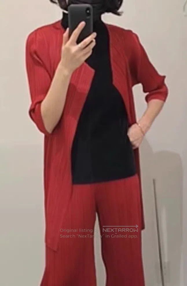 Issey Miyake Issey Miyake Mid-Length Cardigan Size L / US 10 / IT 46 - 1 Thumbnail