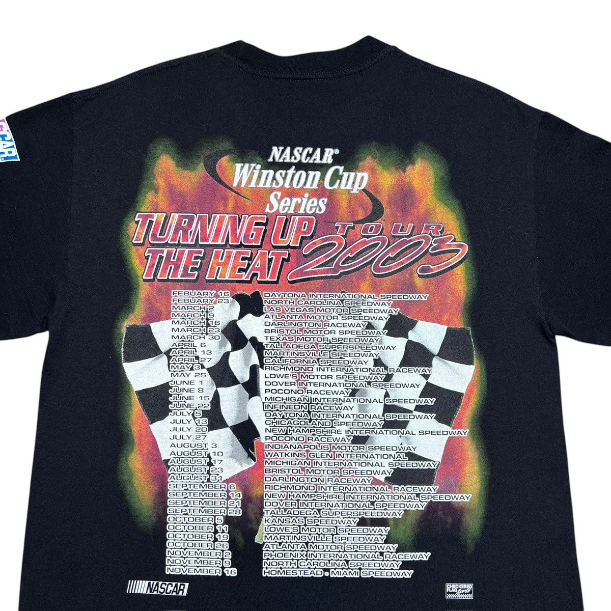 NASCAR Vintage 2003 Nascar Winston Cup Series Racing Graphic TShirt Size US L / EU 52-54 / 3 - 10 Thumbnail