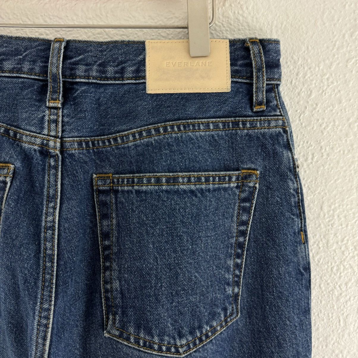 Everlane EVERLANE High Waisted Button Fly The 90s Cheeky Cropped Jean Size 26" / US 2 / IT 38 - 10 Thumbnail