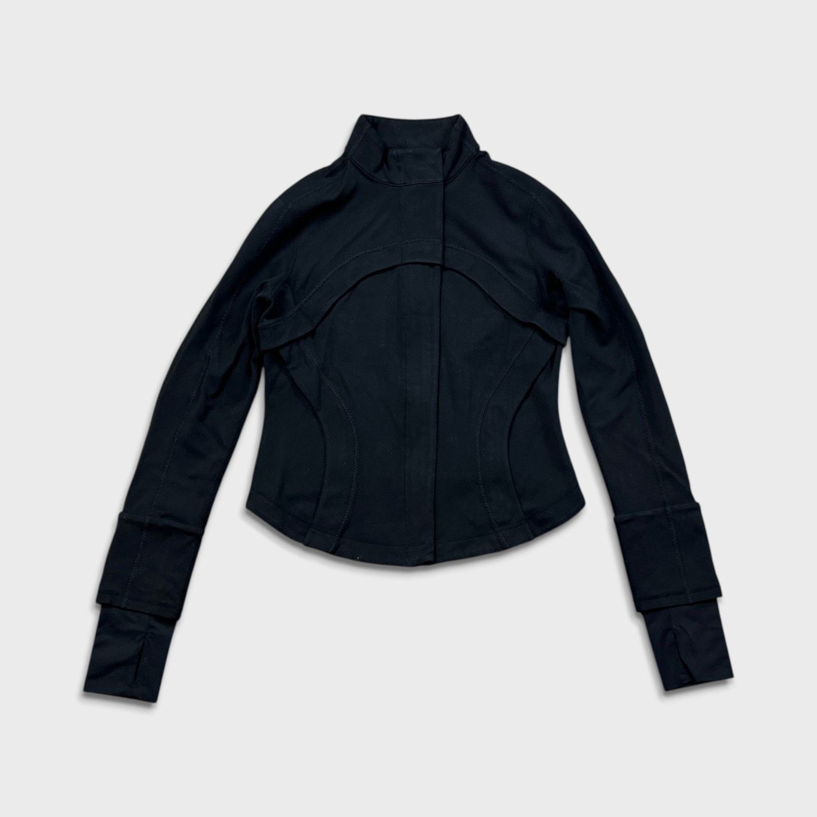 Lululemon Lululemon Define Jacket sz 10 Black Full Zip Track Suit Top Size L / US 10 / IT 46 - 1 Thumbnail