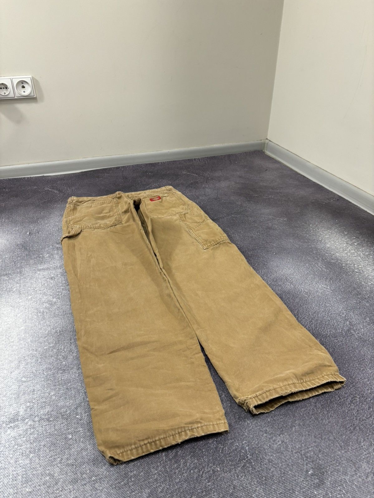 Dickies Vintage Dickies Y2K Orange Carpenter USA Work Hype Pants Size US 32 / EU 48 - 4 Thumbnail