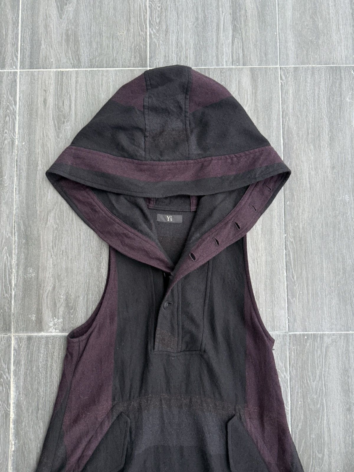 Yohji Yamamoto Y’s by YOHJI YAMAMOTO Wool Monster Maleficent Dress Hoodie Size M / US 6-8 / IT 42-44 - 4 Thumbnail