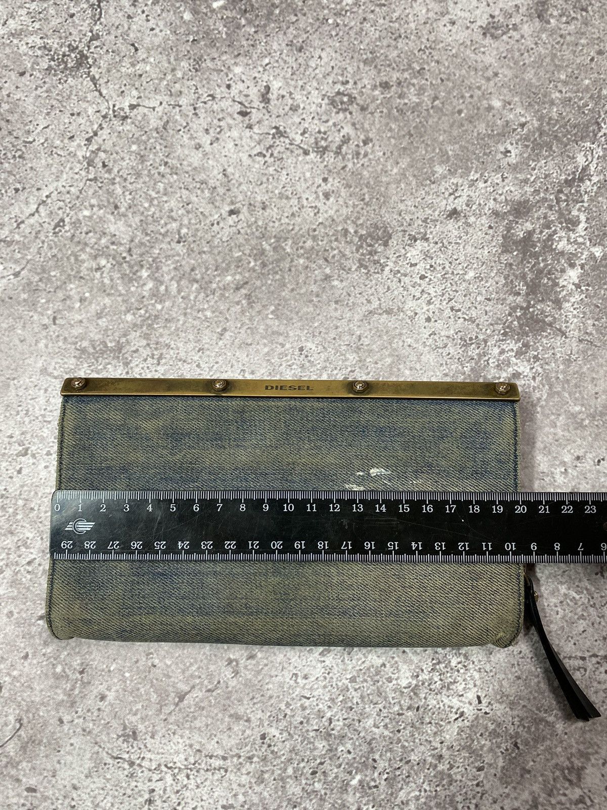 Diesel × Vintage DIESEL Avant Garde denim wallet Size ONE SIZE - 16 Thumbnail