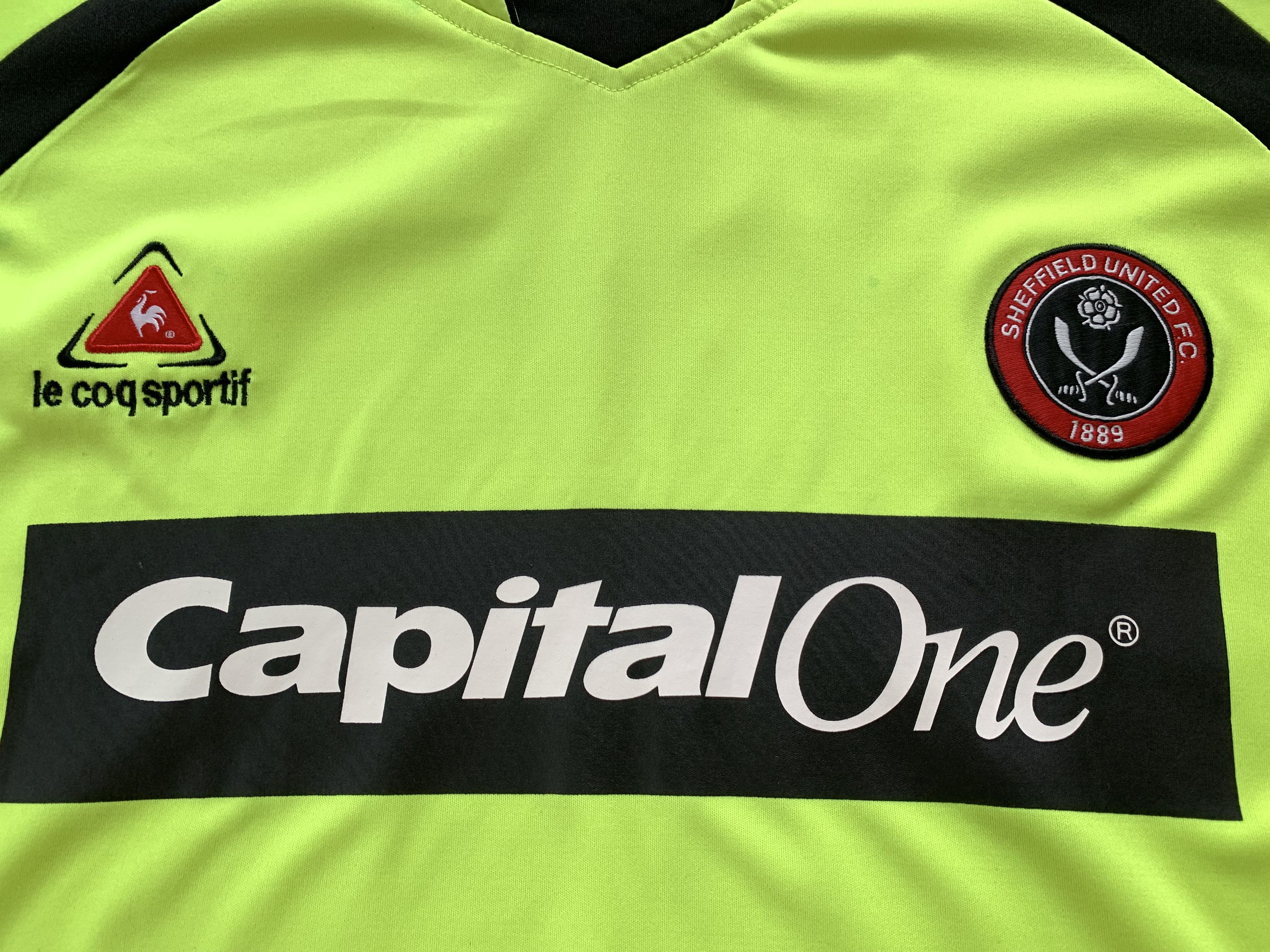 Le Coq Sportif Vintage Le Coq Sportif Sheffield United Away Shirt 2007-2008 Size US L / EU 52-54 / 3 - 7 Thumbnail