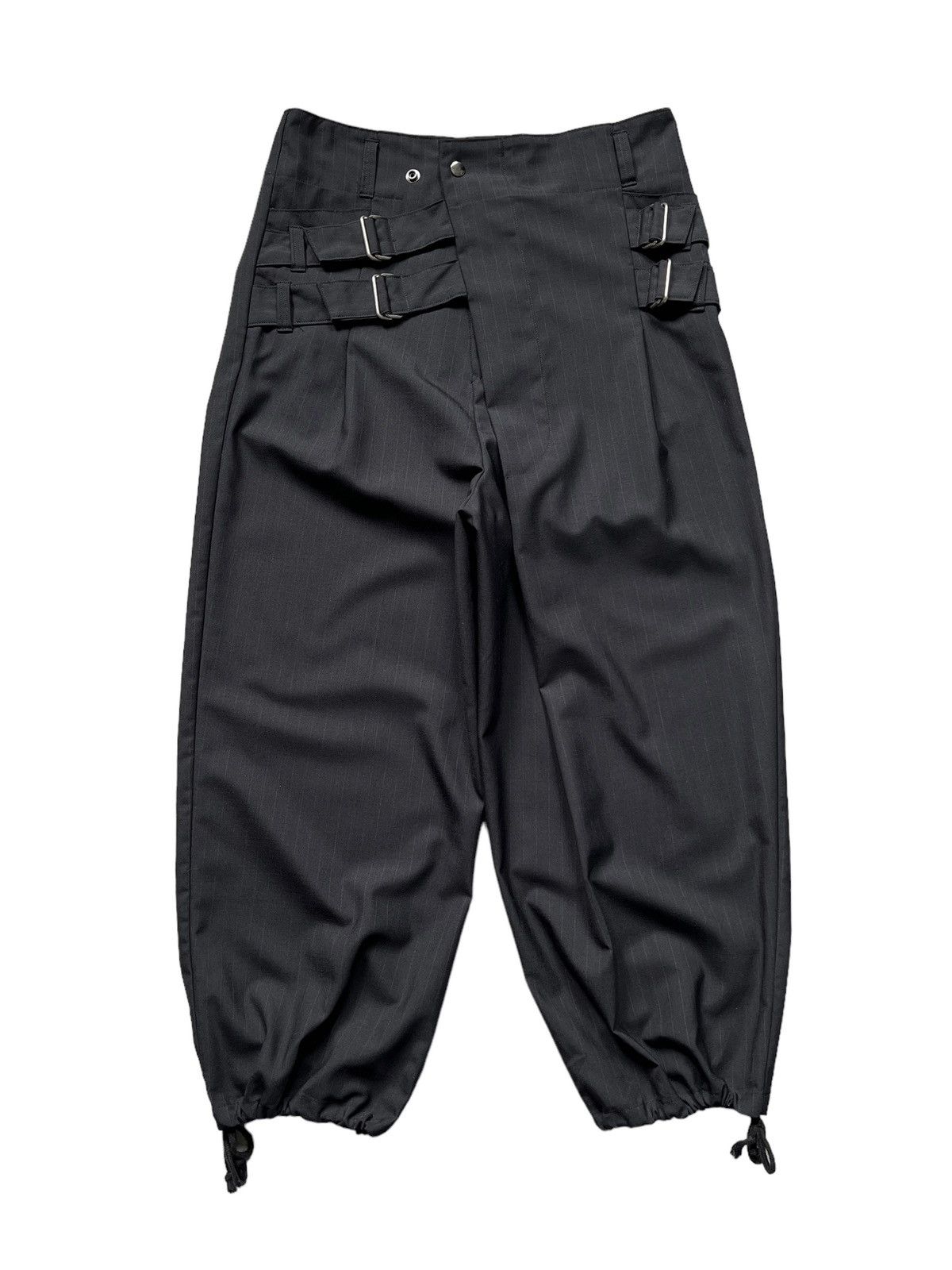 Designer GGD 🇯🇵 Wide Leg Asymmetrical Balloon Pants Yohji Style Size US 32 / EU 48 - 1 Thumbnail
