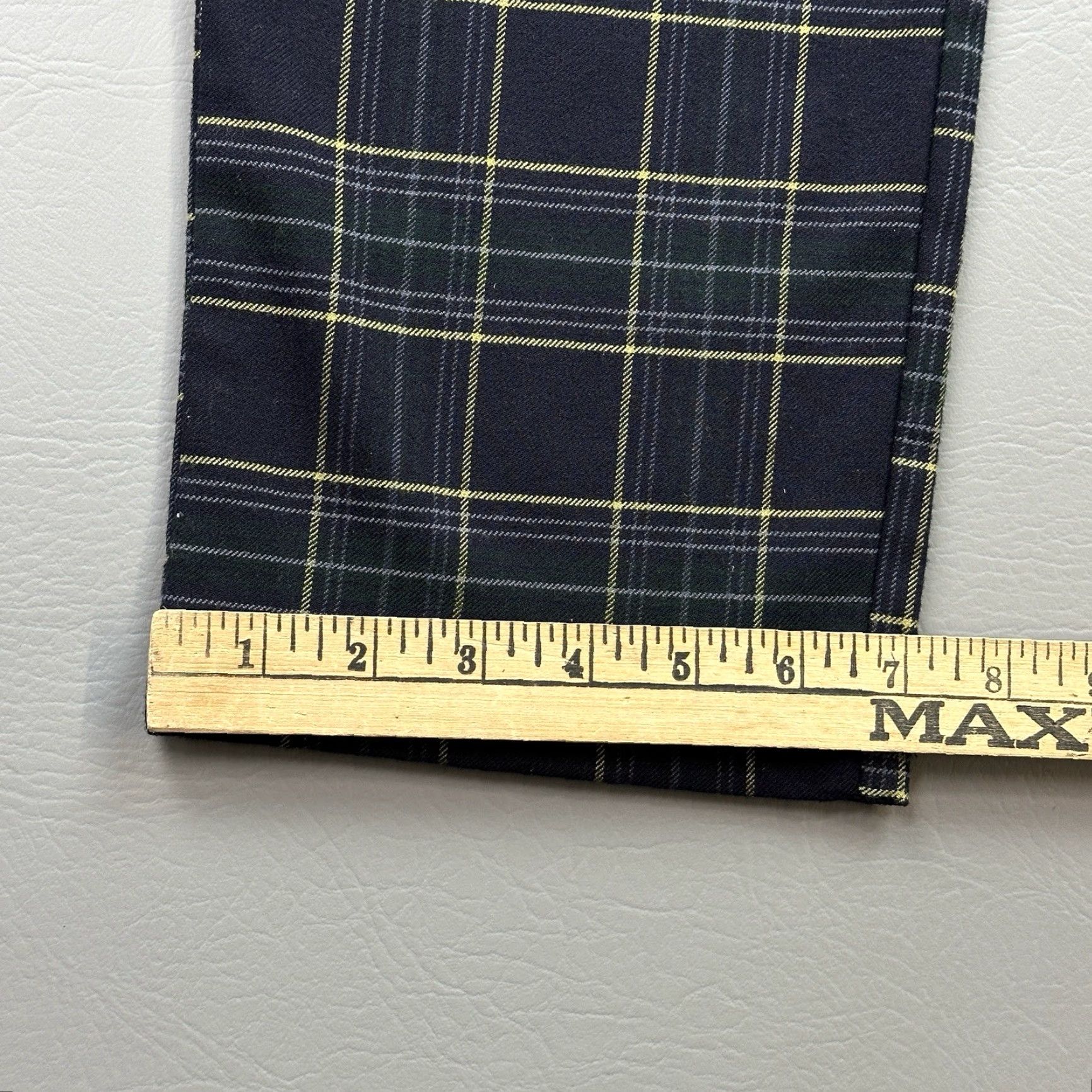 Pacsun Pacsun Pants Mens Large Blue Plaid Drawstring Stretch Casual Active Size US 33 - 4 Thumbnail
