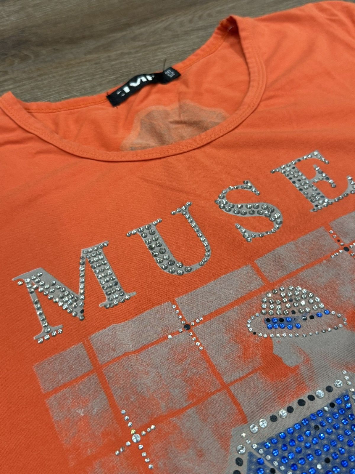 Japanese Brand Japanese Brand Rhinestone T shirt Size M / US 6-8 / IT 42-44 - 13 Thumbnail