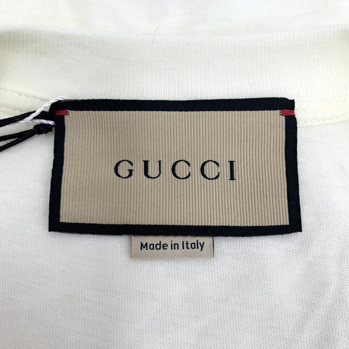 Gucci Gucci White Rabbit Letter Printed Short Sleeve T-Shirt K26WX Size S / US 4 / IT 40 - 5 Thumbnail