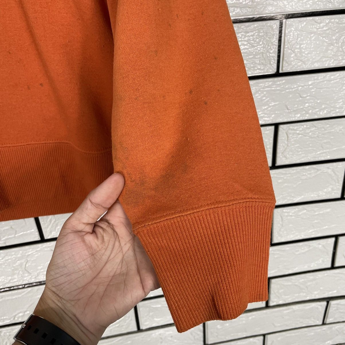 Other Vintage Oblo Design Sunset Orange Sweatshirt Size US M / EU 48-50 / 2 - 10 Thumbnail