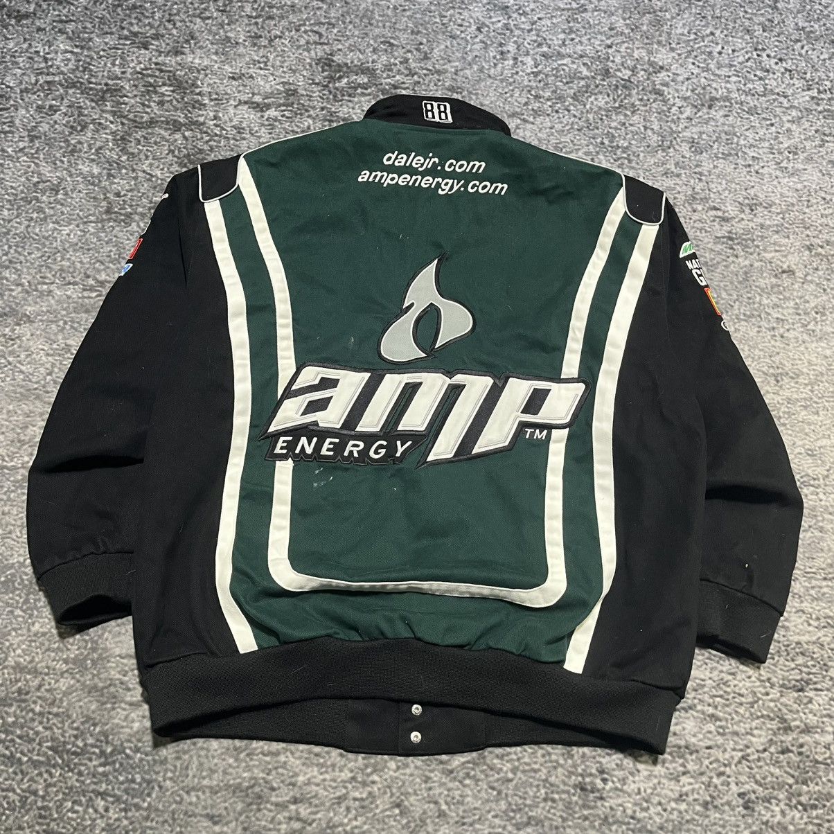 Chase Authentics VINTAGE AMP ENERGY DALE EARNHARDT JR NASCAR RACING JACKET Size US L / EU 52-54 / 3 - 7 Thumbnail