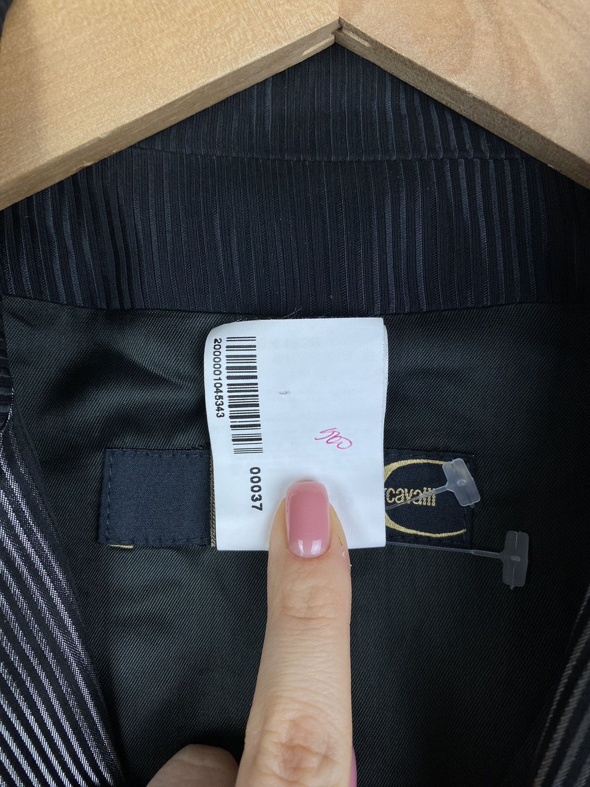 Just Cavalli Just Cavalli ladies striped blazer jacket size 40 / L Size S / US 4 / IT 40 - 23 Thumbnail