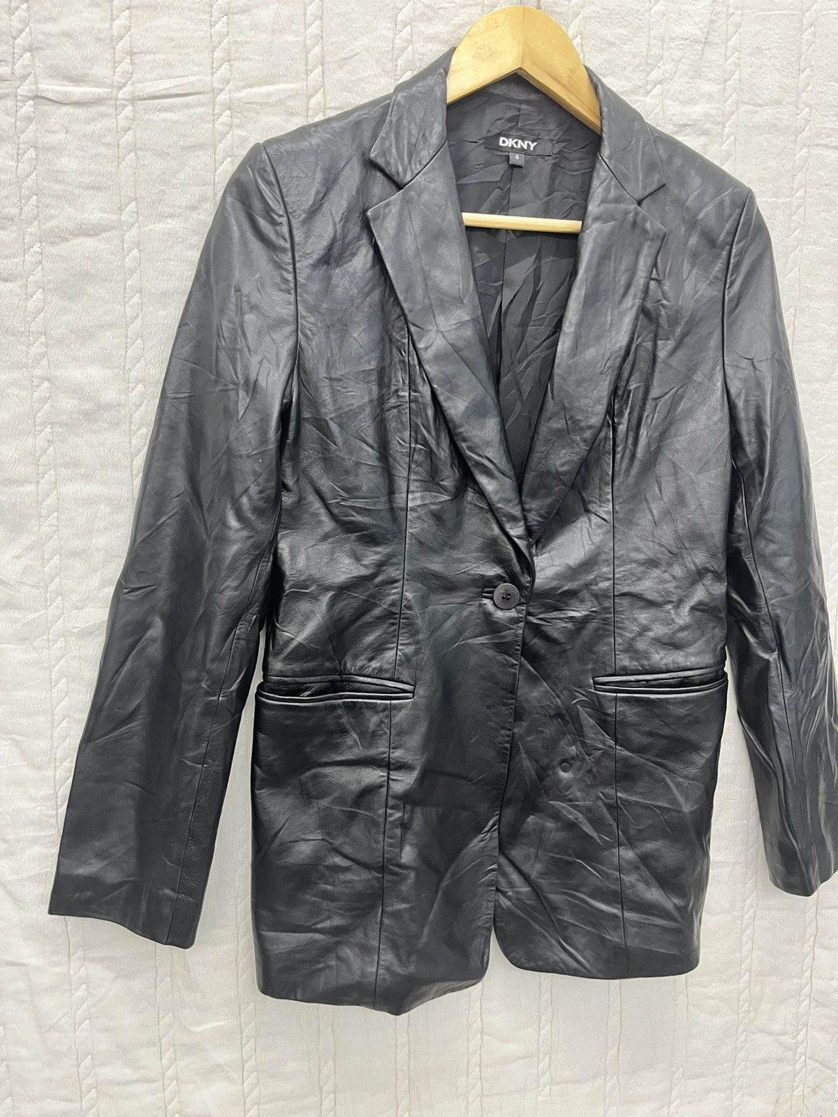 ジャケット・アウター DKNY archive leather jacket DKNY archive leather jacket