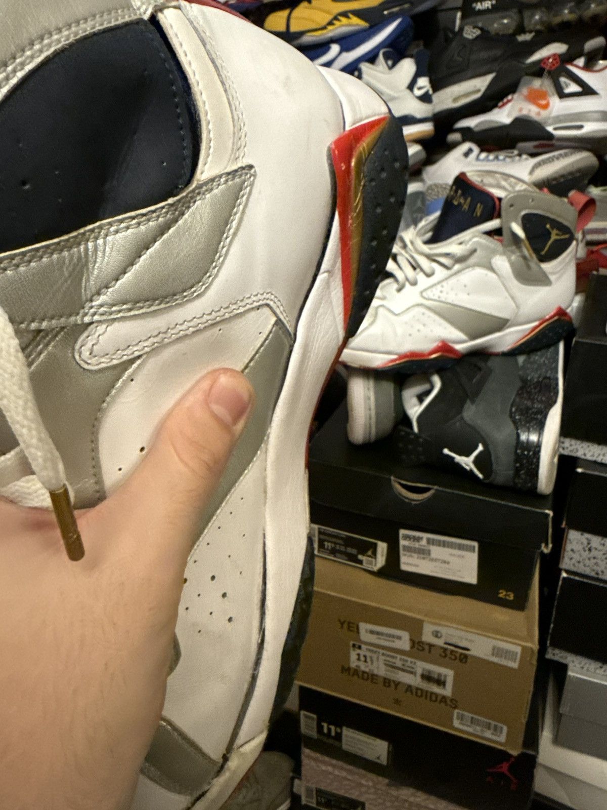 Jordan Brand Jordan retro 7 olympic cooked sz 12 Size US 12 / EU 45 - 7 Thumbnail