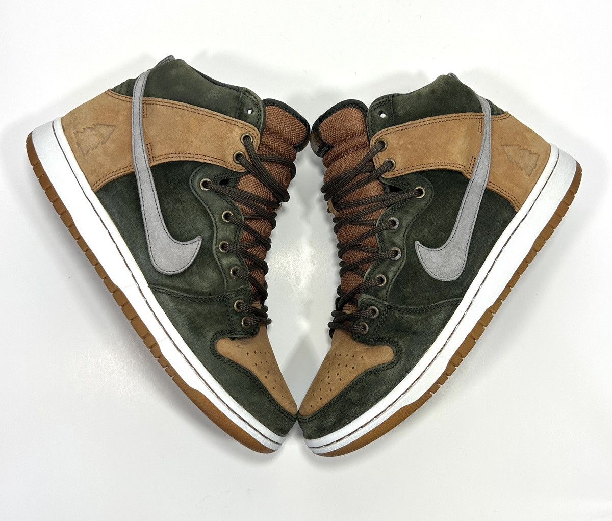 Nike Homegrown x Nike SB Dunk High PRM ‘Sequoia’ Shoes Size: 10 M Size US 10 / EU 43 - 2 Thumbnail