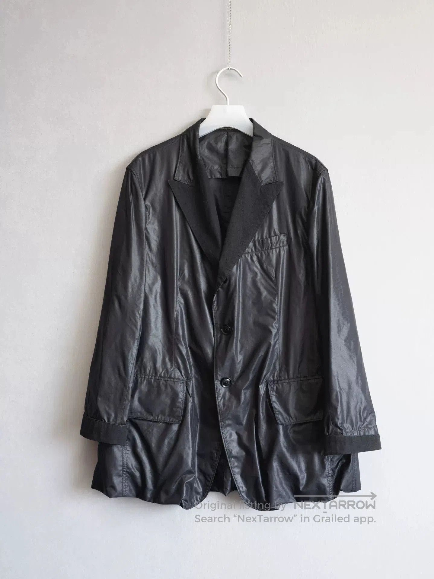 Yohji Yamamoto yohji yamamoto deconstructed nylon outerwear. Size US S / EU 44-46 / 1 - 1 Thumbnail