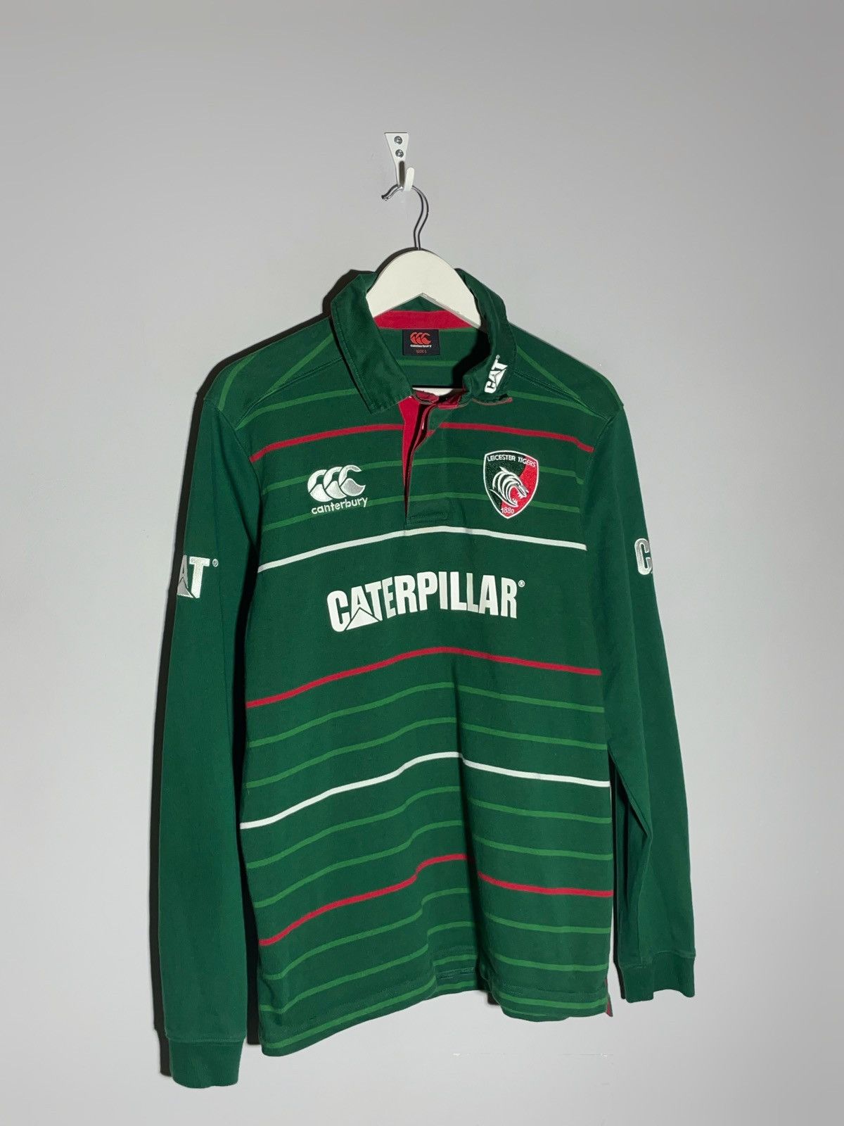 Canterbury of New Zealand Leicester Tigers Canterbury Rugby Y2K Long Sleeve Size US L / EU 52-54 / 3 - 2 Thumbnail