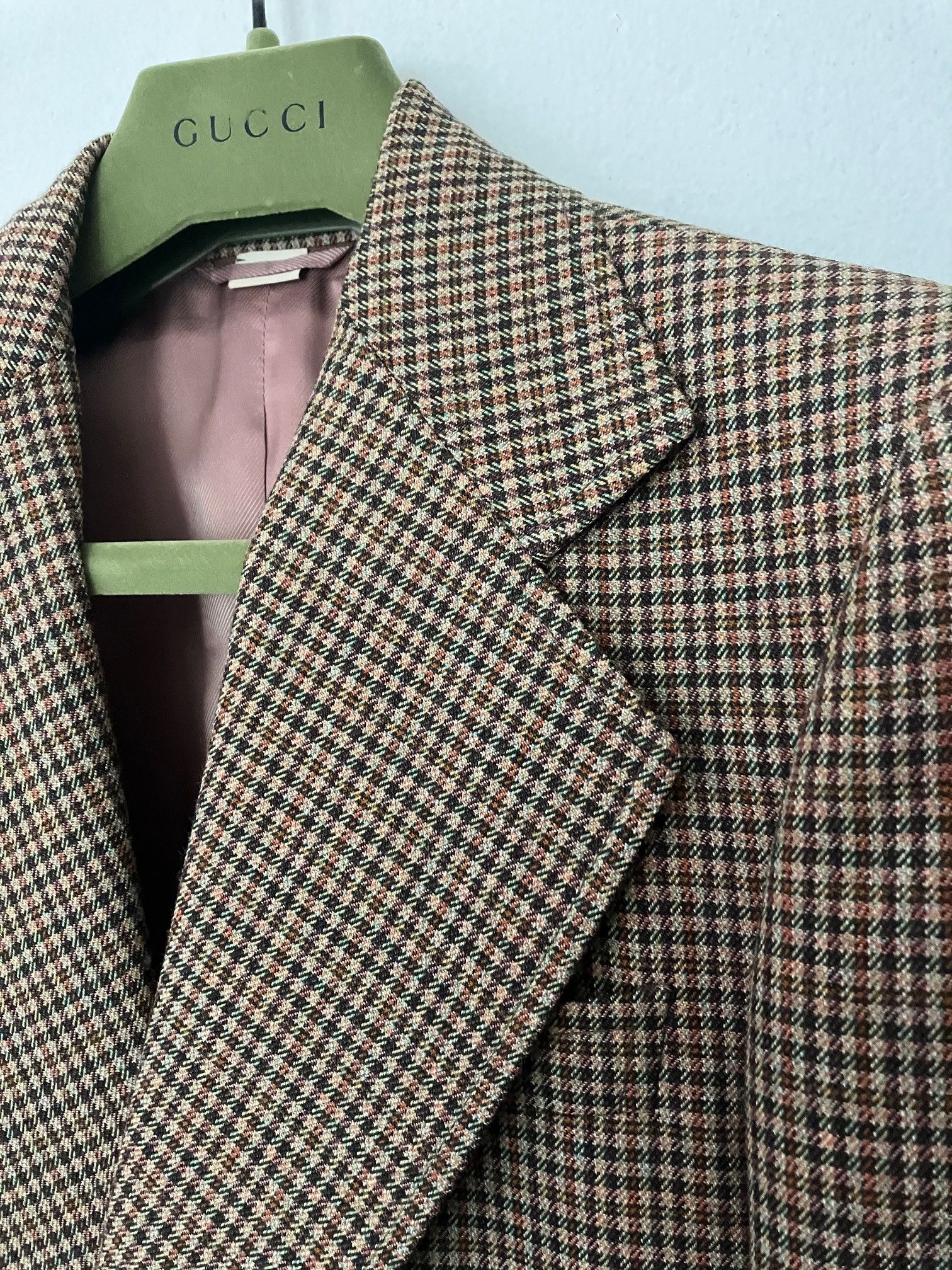 Gucci Gucci X Harry Styles Guncheck Blazer Size US S / EU 44-46 / 1 - 3 Thumbnail