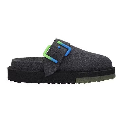 image of Off White Ob1O1E0424 Slippers In Gray in Grey, Men's (Size 8)