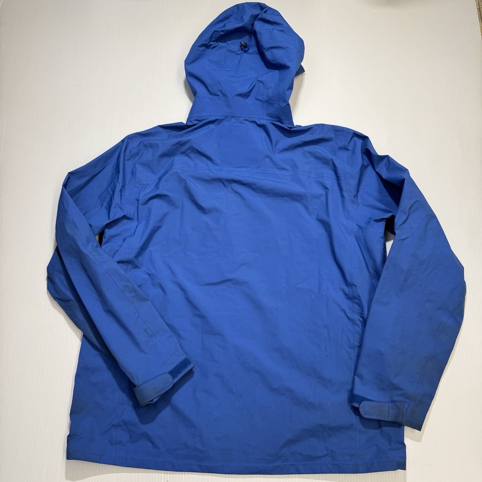 L.L. Bean LLBean Jacket Men XL Blue Hood Water Resistant Shell Pit Zip Size US XL / EU 56 / 4 - 7 Thumbnail