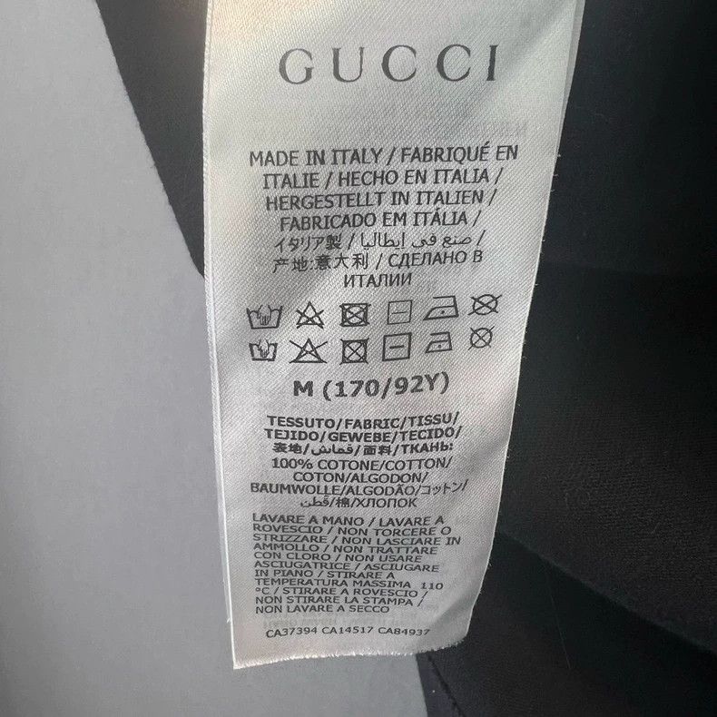 Gucci GucciBlack glitter Hawaiian print round-neck short-sleeved Size US M / EU 48-50 / 2 - 4 Thumbnail