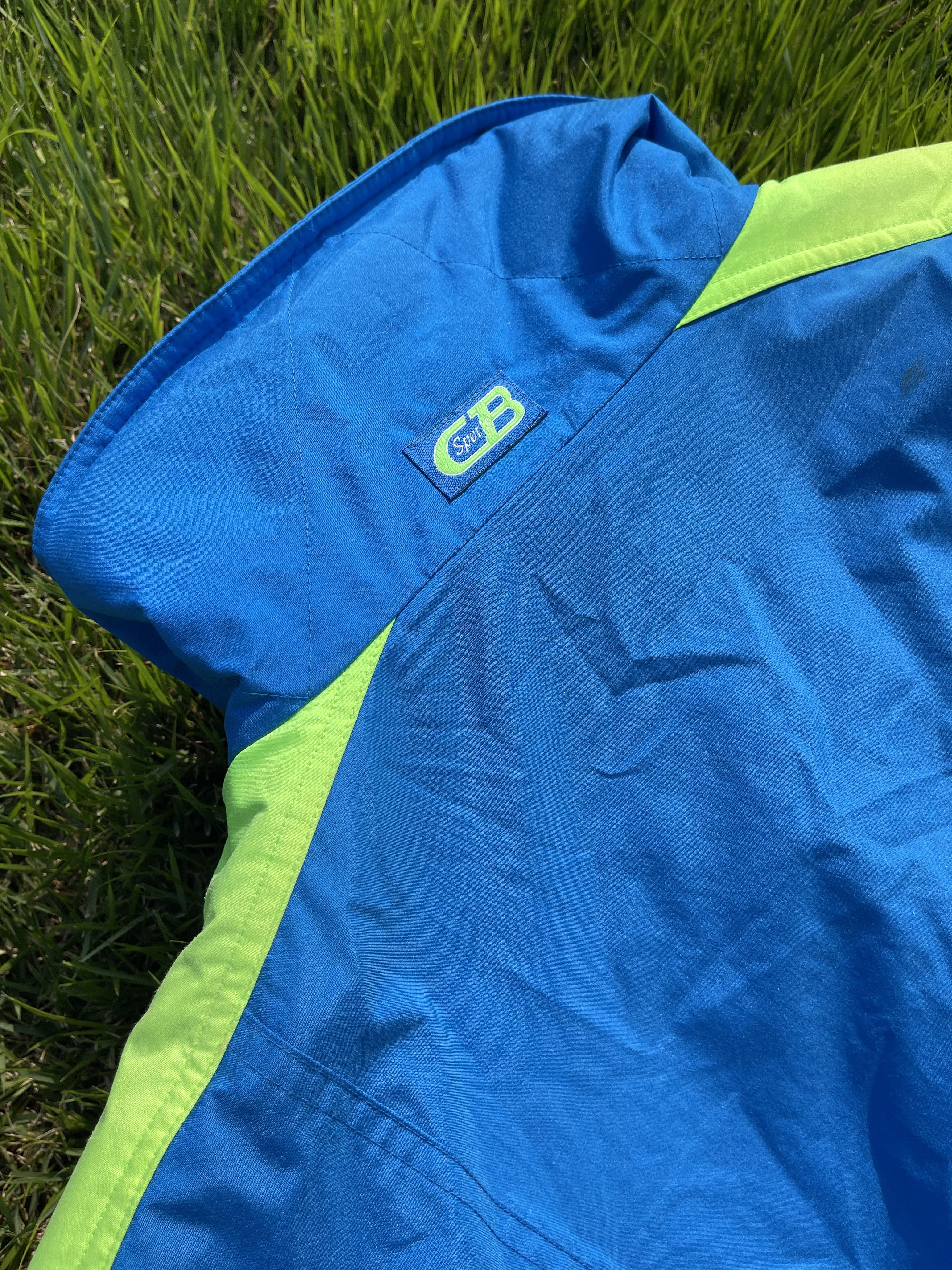 Vintage CB Sports Thermotech 90's Vintage Neon Retro Jacket Coat Size US XXL / EU 58 / 5 - 15 Thumbnail