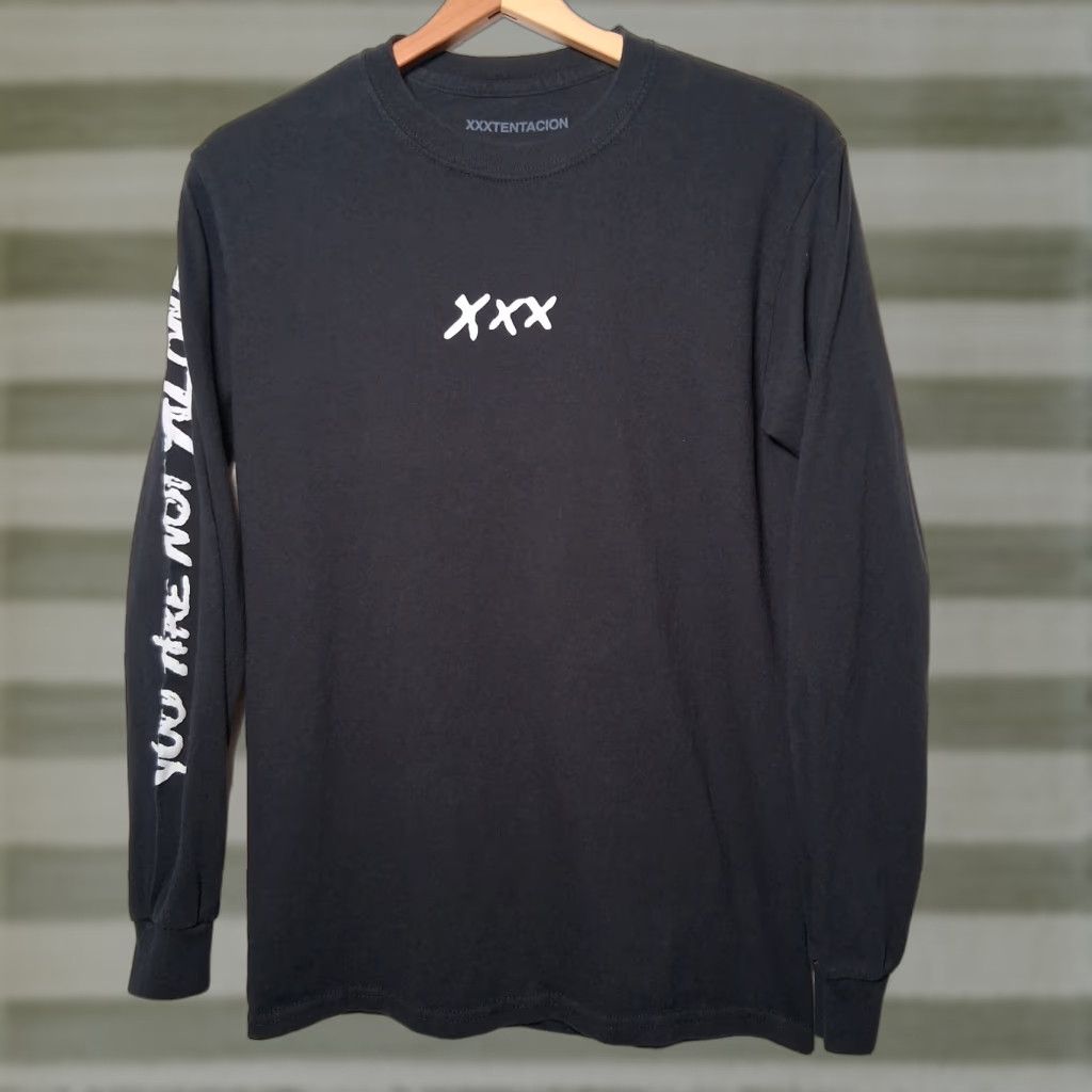 Vintage XXXtentacion Shirt Men Small You Are Not Alone Long Sleeve Distressed Music Size US S / EU 44-46 / 1 - 1 Thumbnail