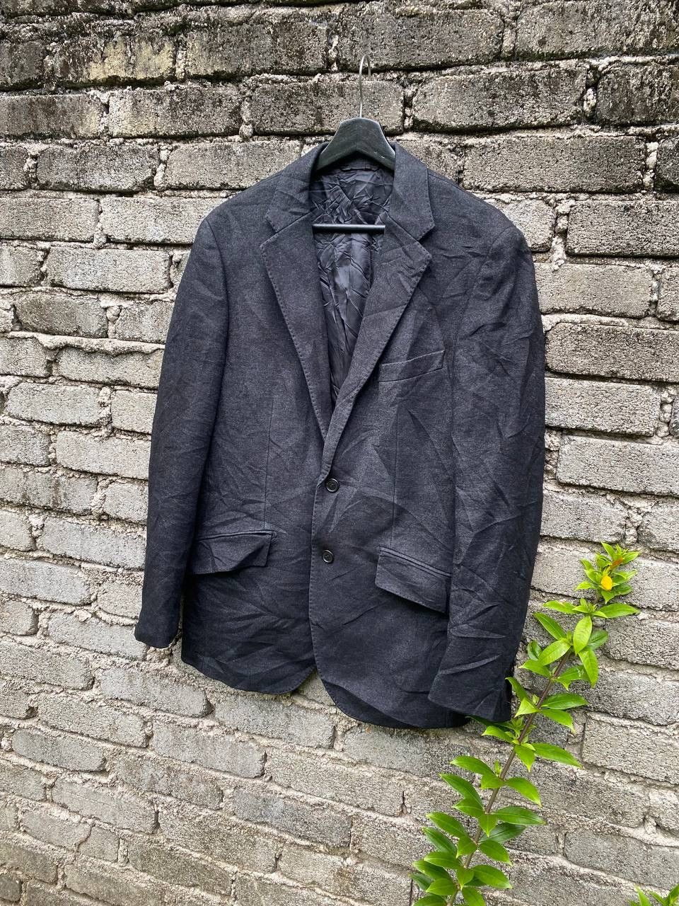Katharine Hamnett London Katherine Hamnett London Wool Coat Size XL / US 12-14 / IT 48-50 - 2 Thumbnail