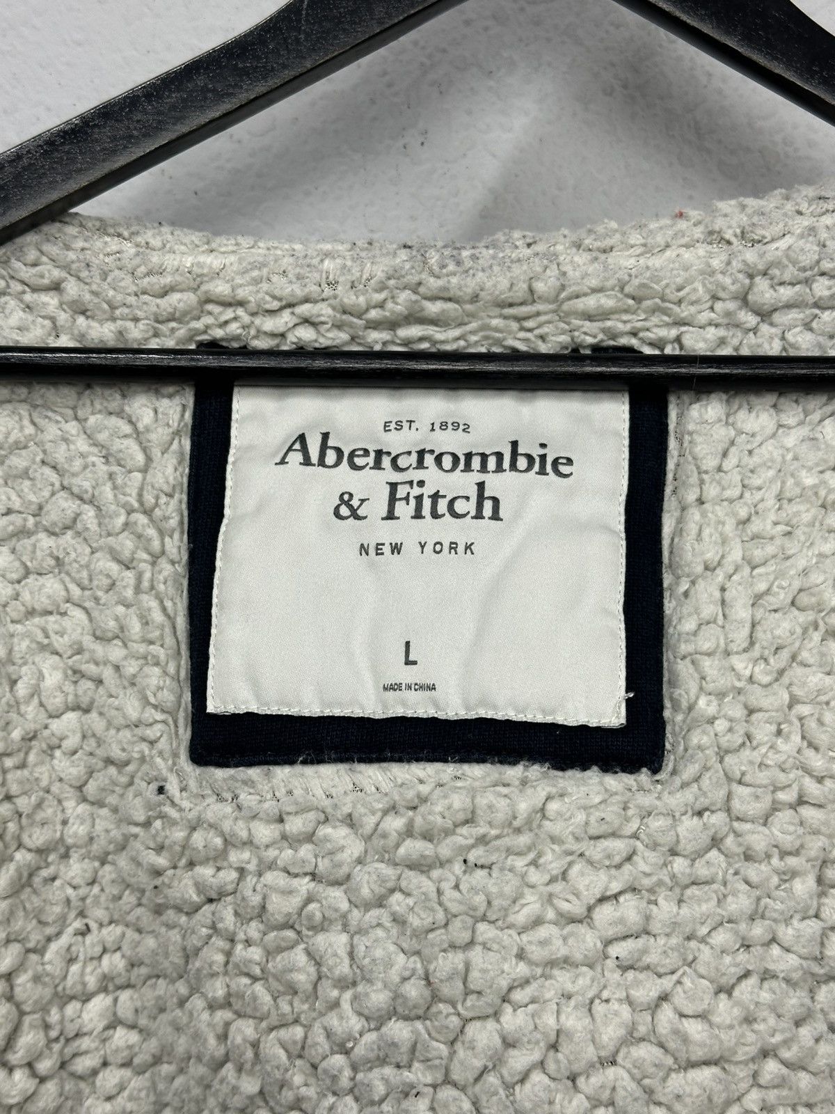 Abercrombie & Fitch Vintage Abercrombie & Fitch Y2K 00s Fur Hoodie Ifsixwasnine Size US L / EU 52-54 / 3 - 11 Thumbnail