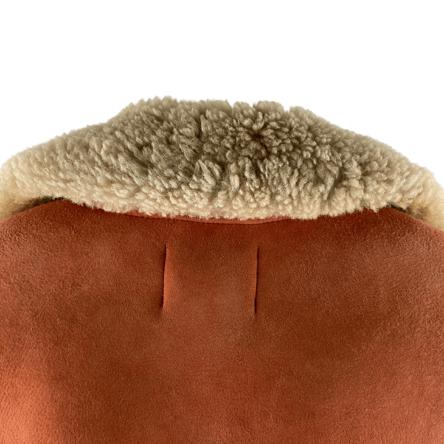 Acne Studios Acne Studios Dark Orange Velocite Suede Shearling Jacket Size XS / US 0-2 / IT 36-38 - 5 Thumbnail