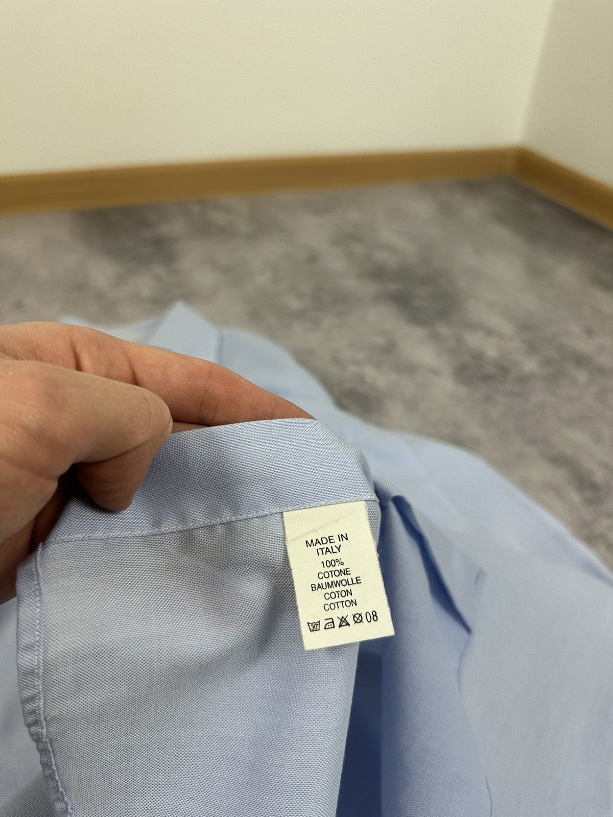Pal Zileri Vintage Pal Zileri Luxury Formal Designer Shirt Button Up Size US S / EU 44-46 / 1 - 21 Thumbnail