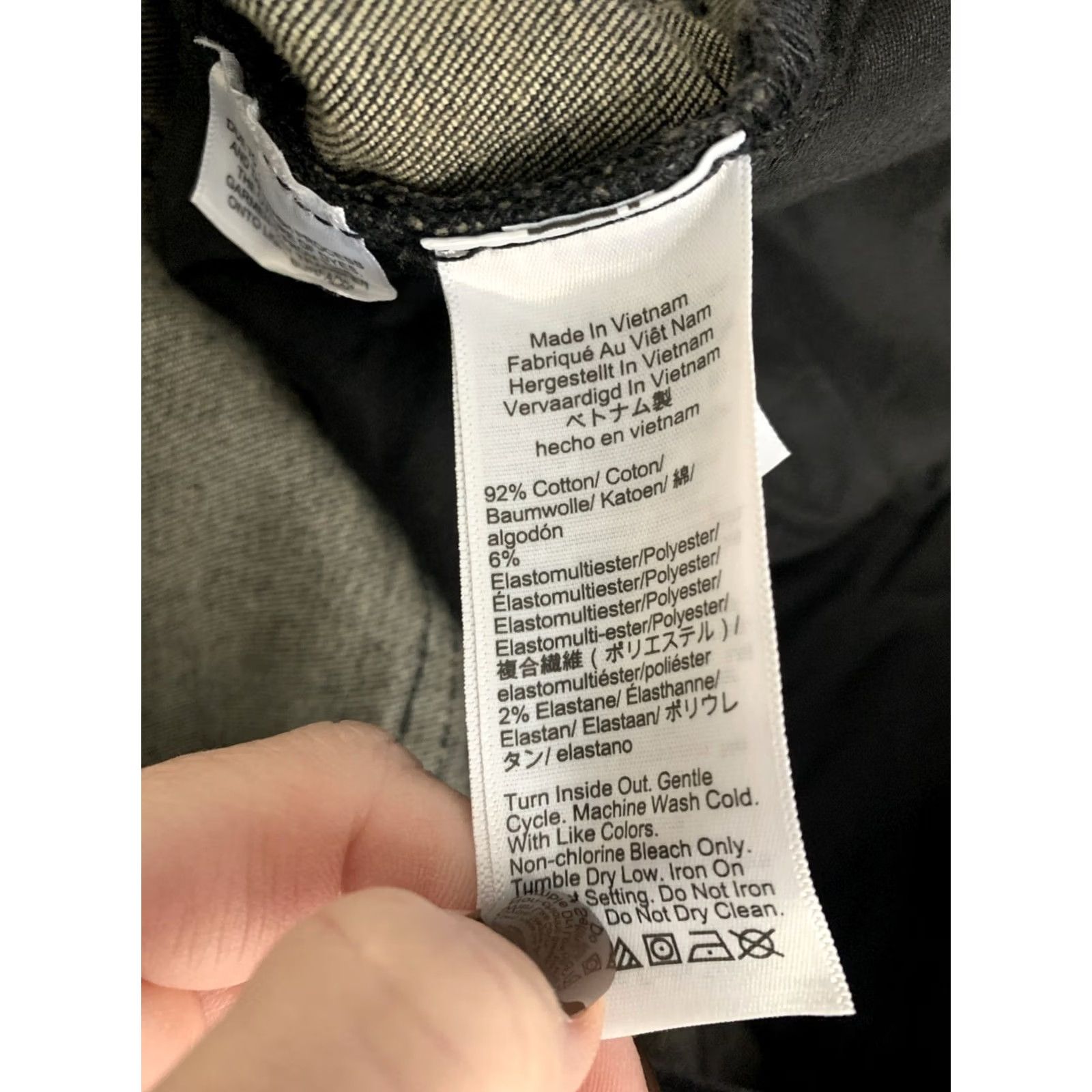 J.Crew VINTAGE J.CREW Jeans Slim Faded Black Slim Fit Denim Womens 37 NWT-12544 Size 25" / US 0 / IT 36 - 4 Thumbnail