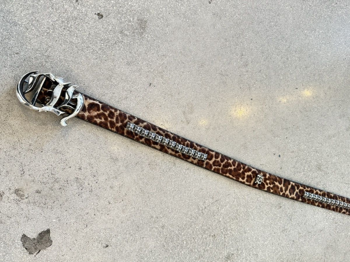CHROME HEARTS X BELLA HADID CHEETAH STRAP