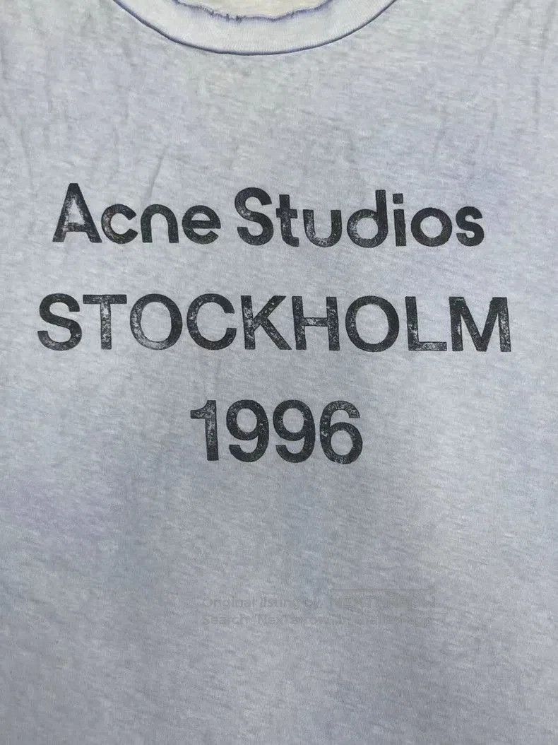 Acne Studios Acne Studios 1996 Logo Short Sleeve T. Size US M / EU 48-50 / 2 - 3 Thumbnail