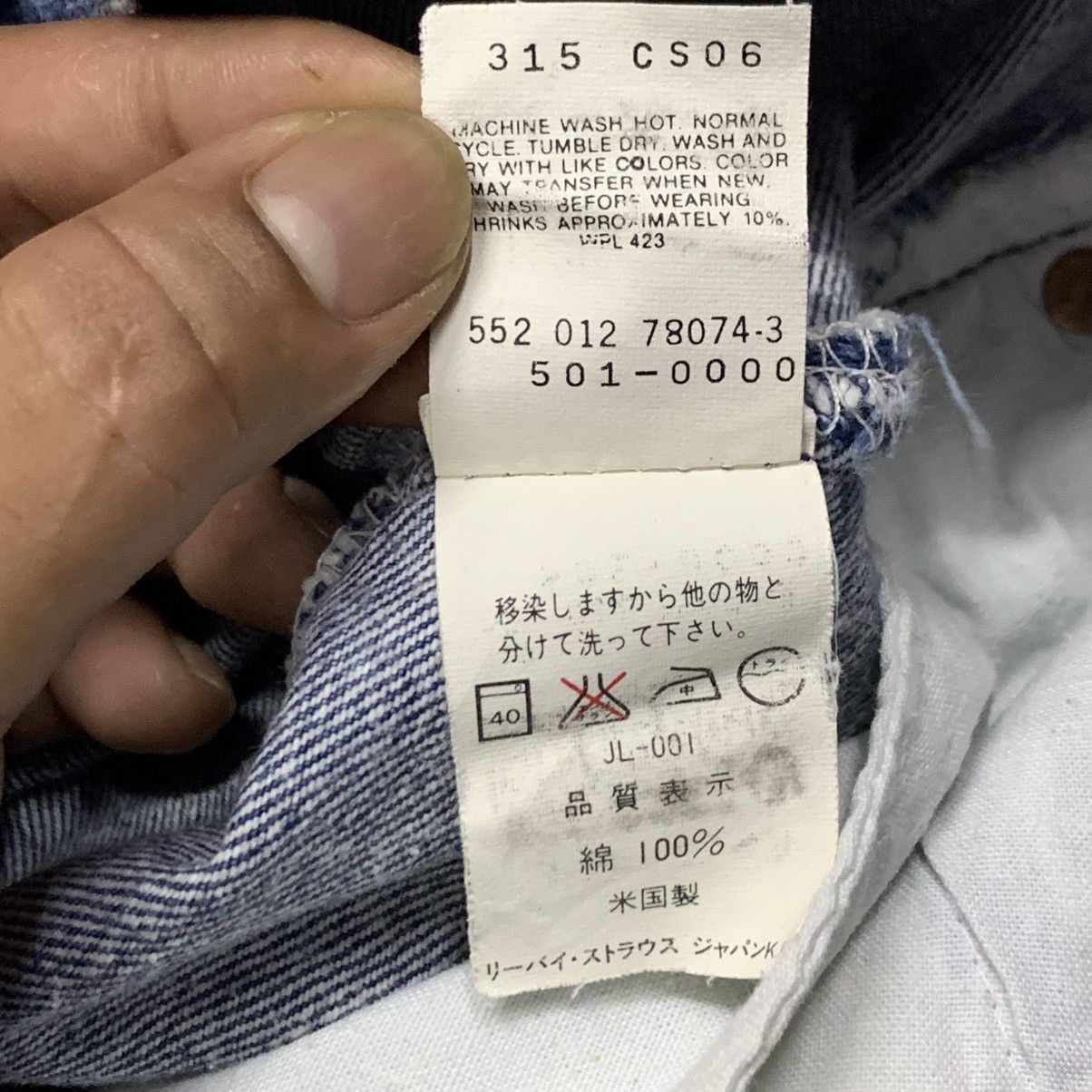 Levi's × Vintage Vintage LEVIS 501 Blue Jean Made in Usa Size US 29 - 9 Thumbnail