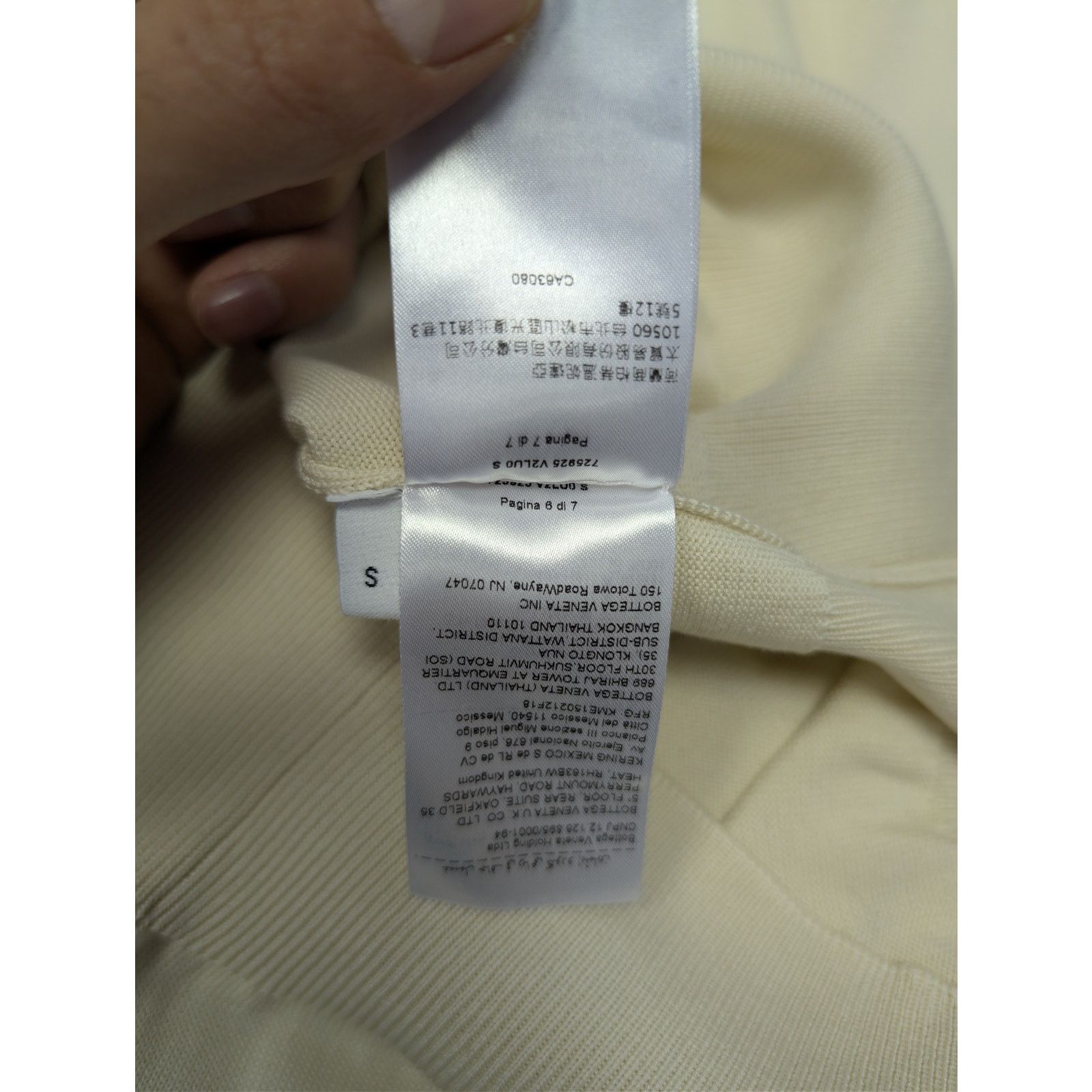 Bottega Veneta o1rshd1 Cashmere Mock-Neck Knit Sweater in Cream Size US S / EU 44-46 / 1 - 19 Thumbnail