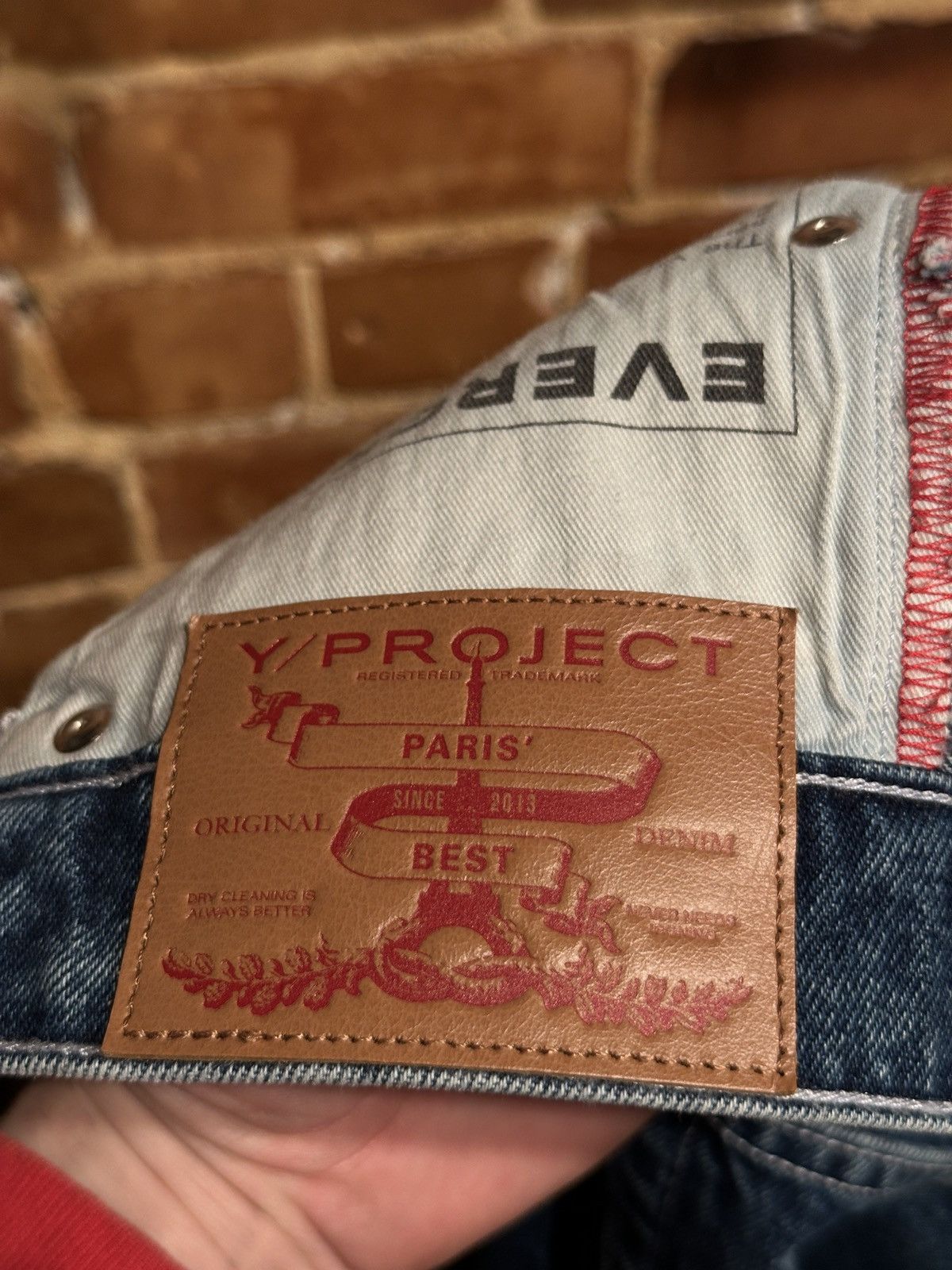 Y/Project Y-Project Asymmetrical Jeans Size US 32 / EU 48 - 4 Thumbnail