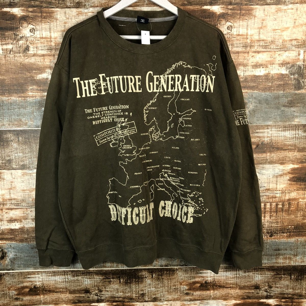 Japanese Brand × Vintage Fogaty House Green Sweatshirt #A1380 Size US XL / EU 56 / 4 - 3 Thumbnail