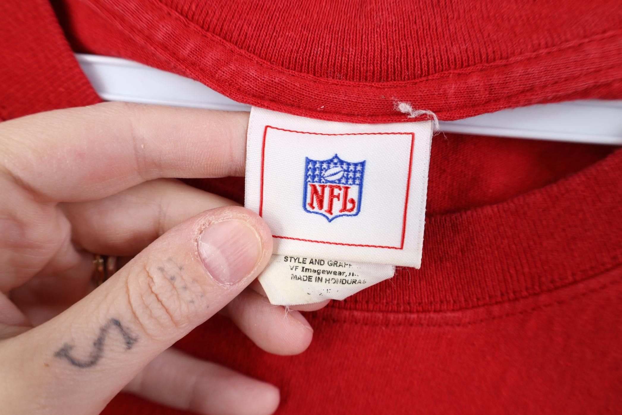 Vintage Vintage Y2K 2002 NFL San Francisco 49ers Football T-Shirt Size US L / EU 52-54 / 3 - 7 Thumbnail