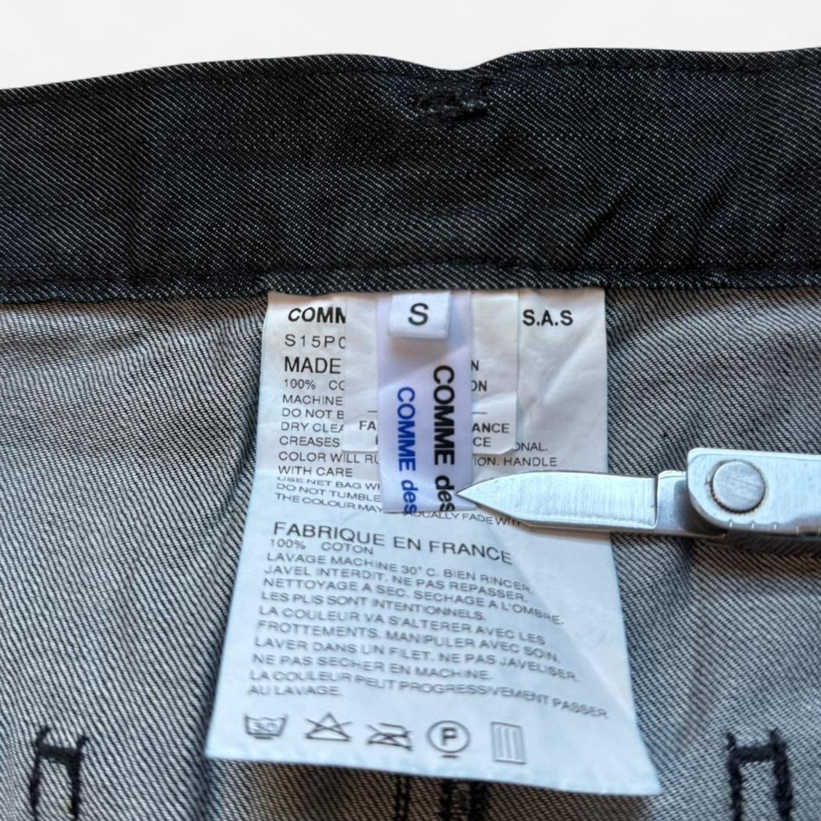 Comme des Garcons Comme des Garçons Homme Plus Drop Crotch Trousers Size US 29 - 3 Thumbnail
