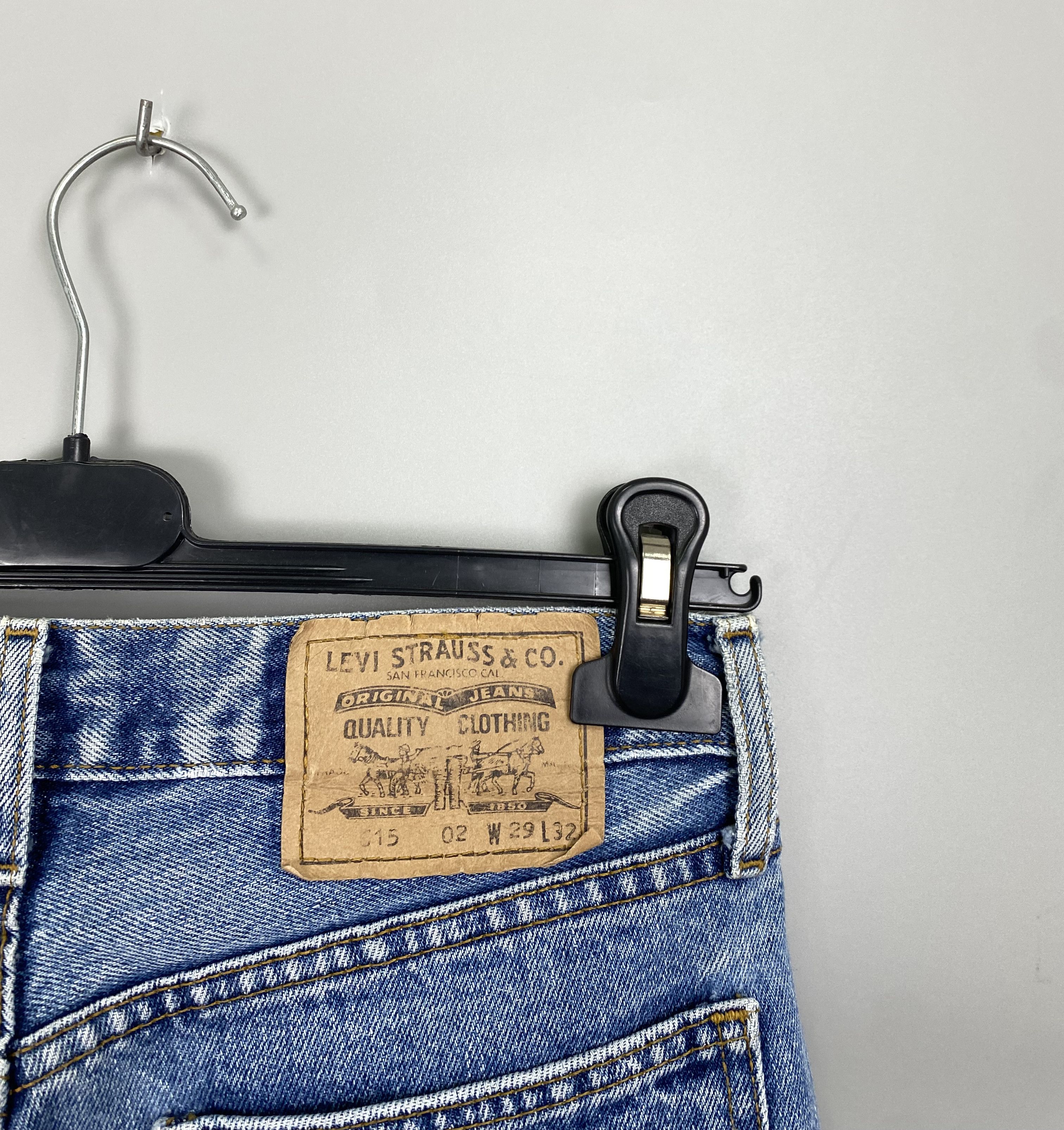 Levi's LEVIS 515 Orange Tab Vintage Blue Denim Jeans W29 L32 Size US 29 - 7 Thumbnail