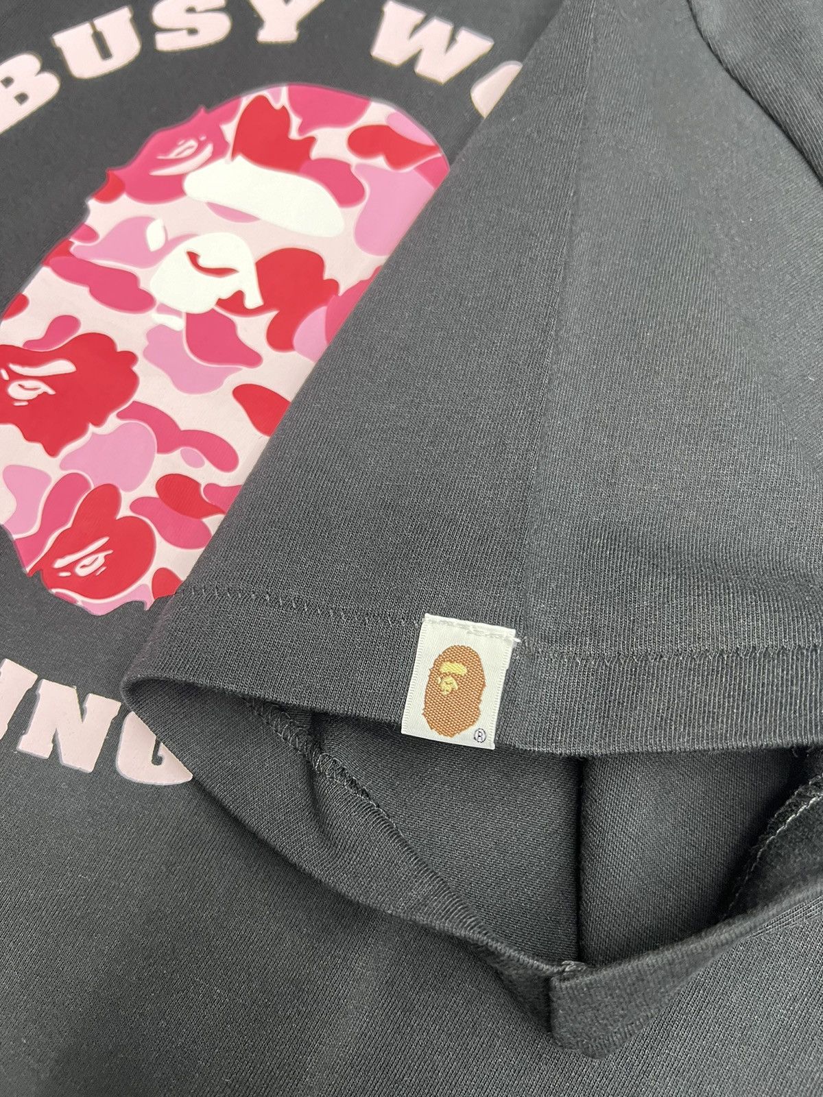 Bape Bape ABC Camo Busy Works Sta T-Shirt Size US L / EU 52-54 / 3 - 3 Thumbnail