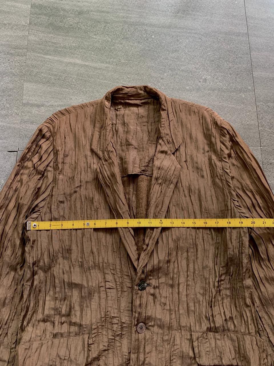 Issey Miyake FREE TAX! 90s Pleated Blazer Jacket Size US M / EU 48-50 / 2 - 10 Thumbnail